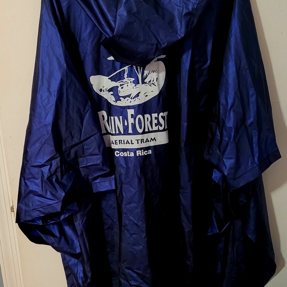 Costa Rica Aerial Tram Rain Poncho